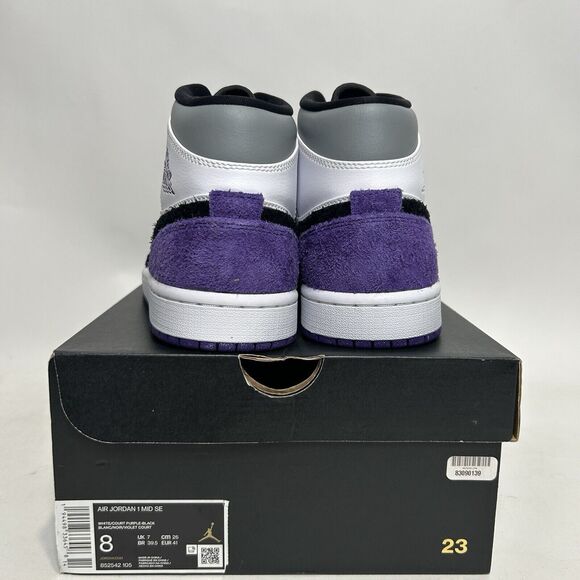 Nike Shoes Air Jordan 1 Mid SE “Varsity Court Purple” 2024 main image 6